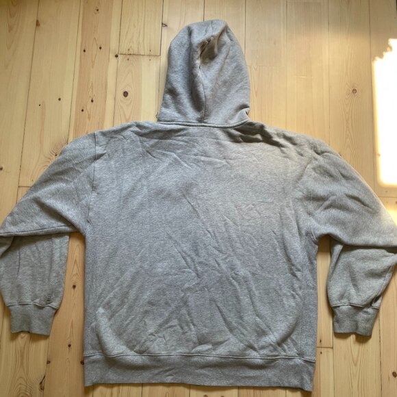 TNA Aritzia boyfriend grey zip up hoodie size XL - Picture 2 of 2